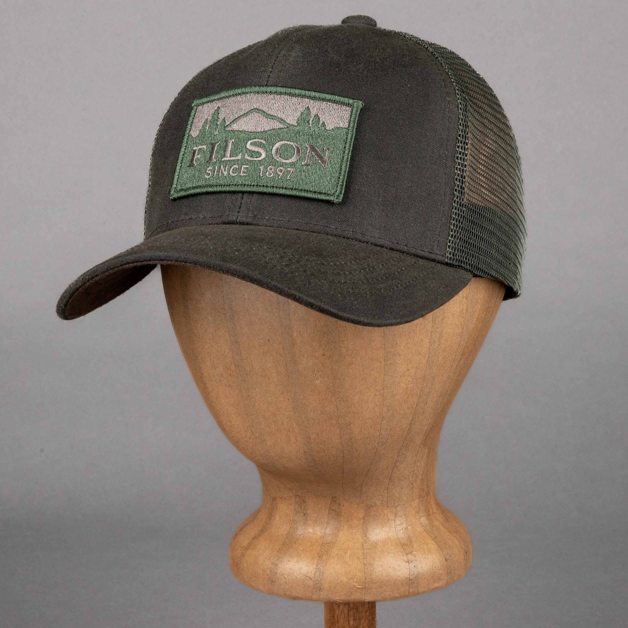 FilsonLogger Mesh Cap - Otter GreenCasquetteBritish Parts Luzern