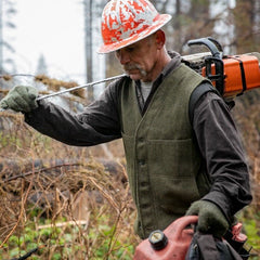 FilsonMackinaw Wool Vest Forest GreenGiletsBritish Parts Luzern