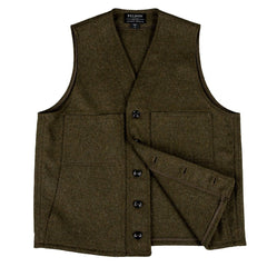 FilsonMackinaw Wool Vest Forest GreenGiletsBritish Parts Luzern