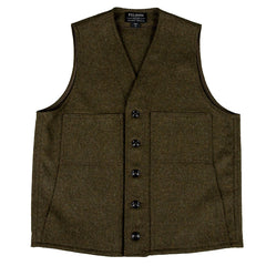 FilsonMackinaw Wool Vest Forest GreenGiletsBritish Parts Luzern
