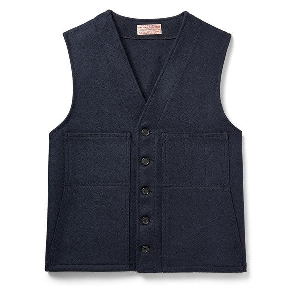 FilsonMackinaw Wool Vest NavyGiletsBritish Parts Luzern