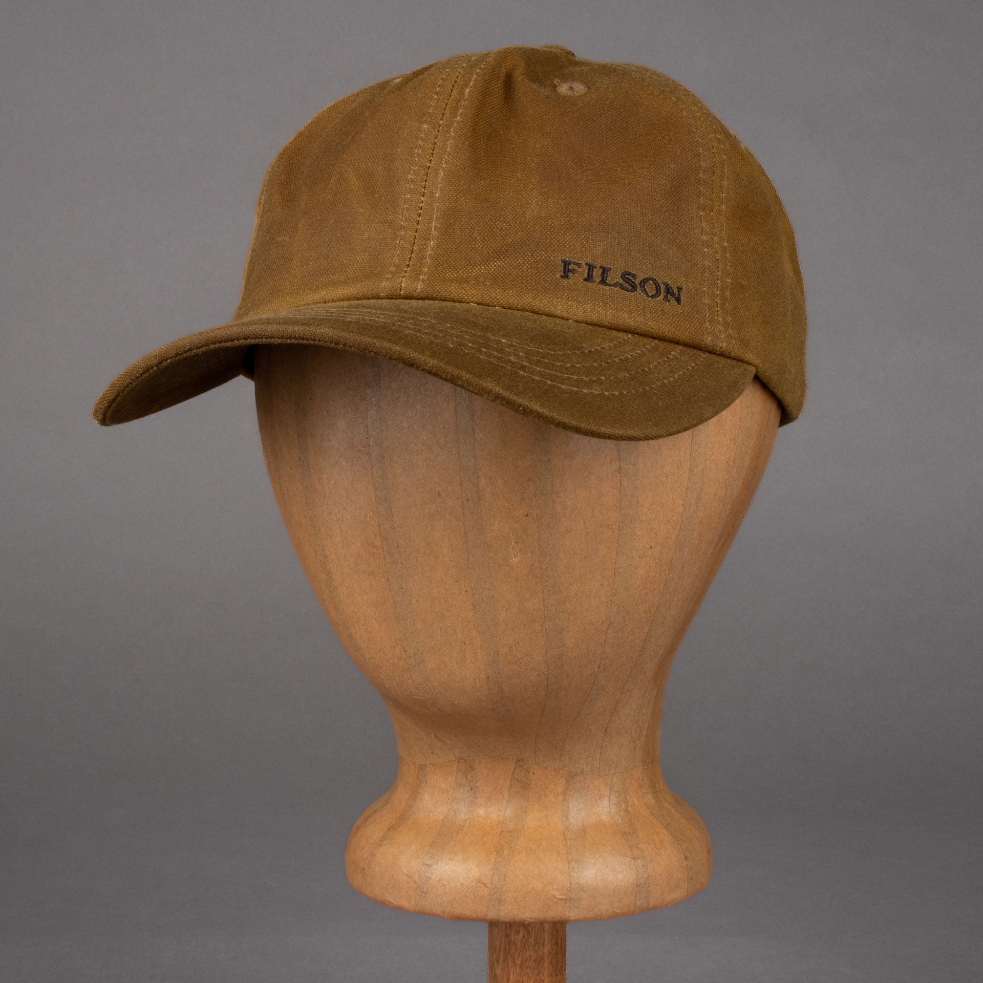 FilsonOil Tin Low Profile Logger Cap - Dark TanCasquetteBritish Parts Luzern