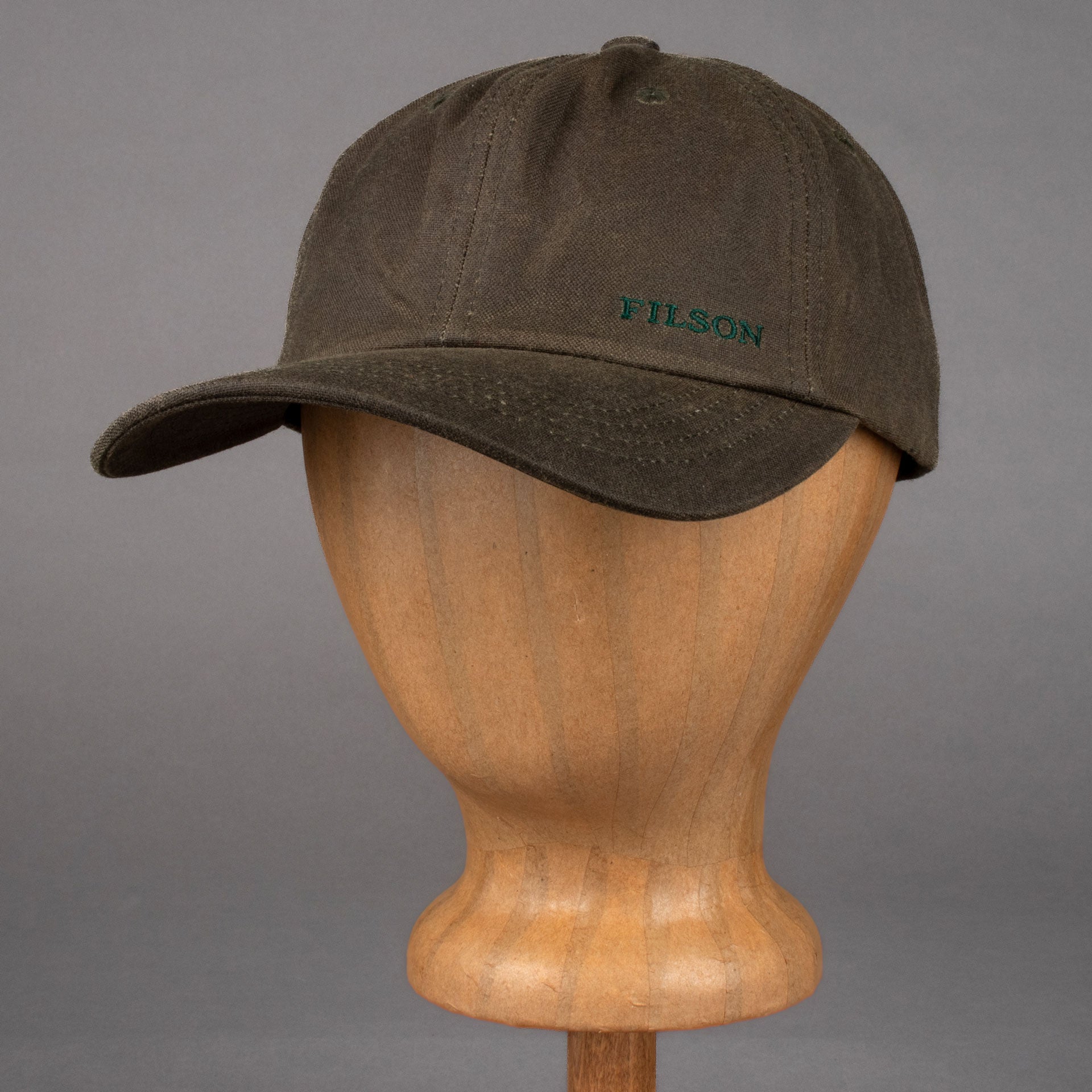 FilsonOil Tin Low Profile Logger Cap - Otter GreenCasquetteBritish Parts Luzern