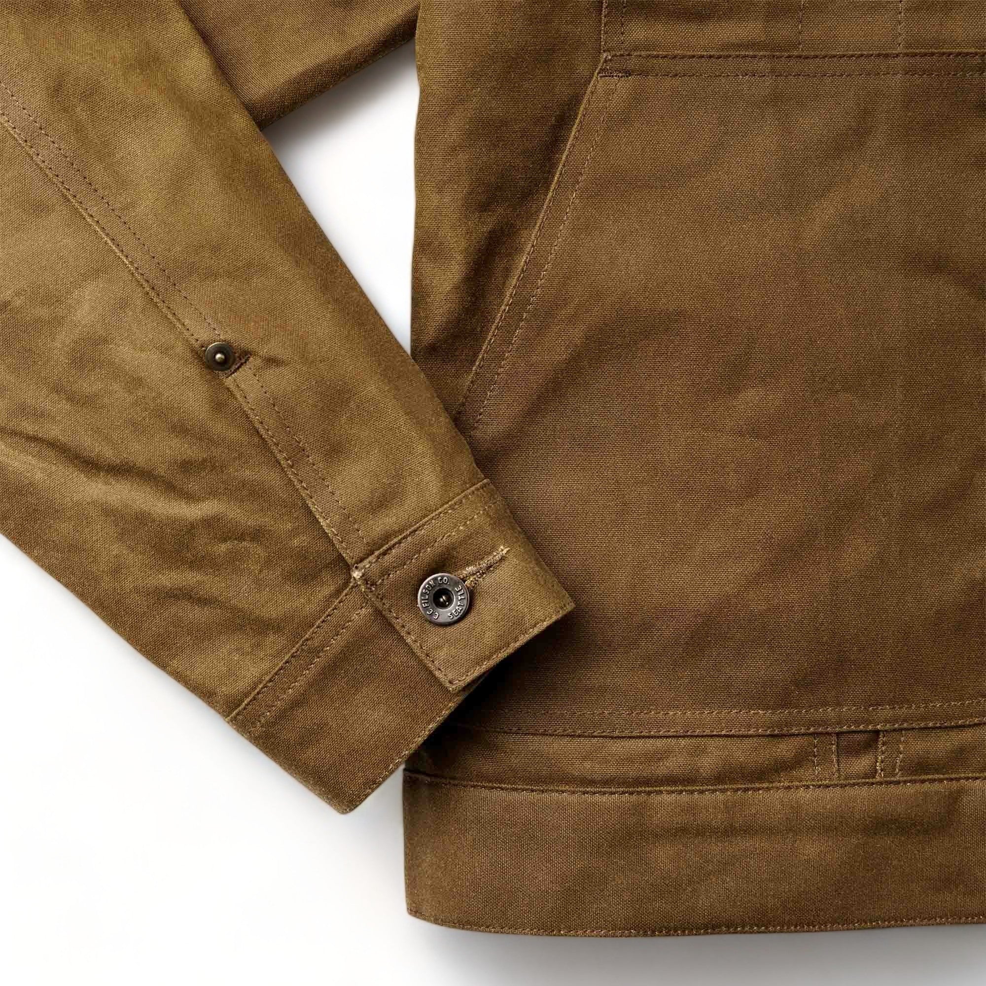 FilsonShort Lined Cruiser Jacket - Dark TanVestesBritish Parts Luzern