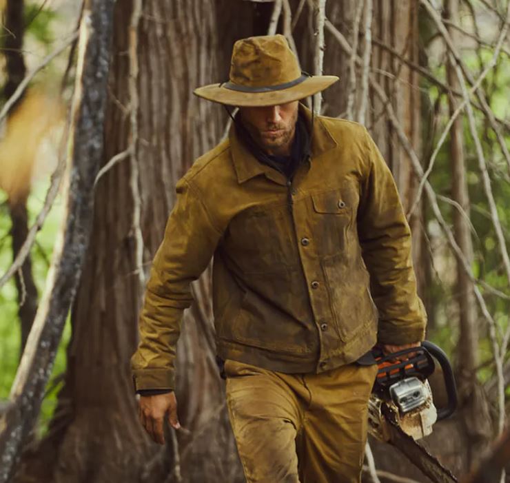 FilsonShort Lined Cruiser Jacket - Dark TanVestesBritish Parts Luzern