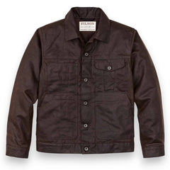 FilsonShort Lined Cruiser Jacket - Marron foncéVestesBritish Parts Luzern
