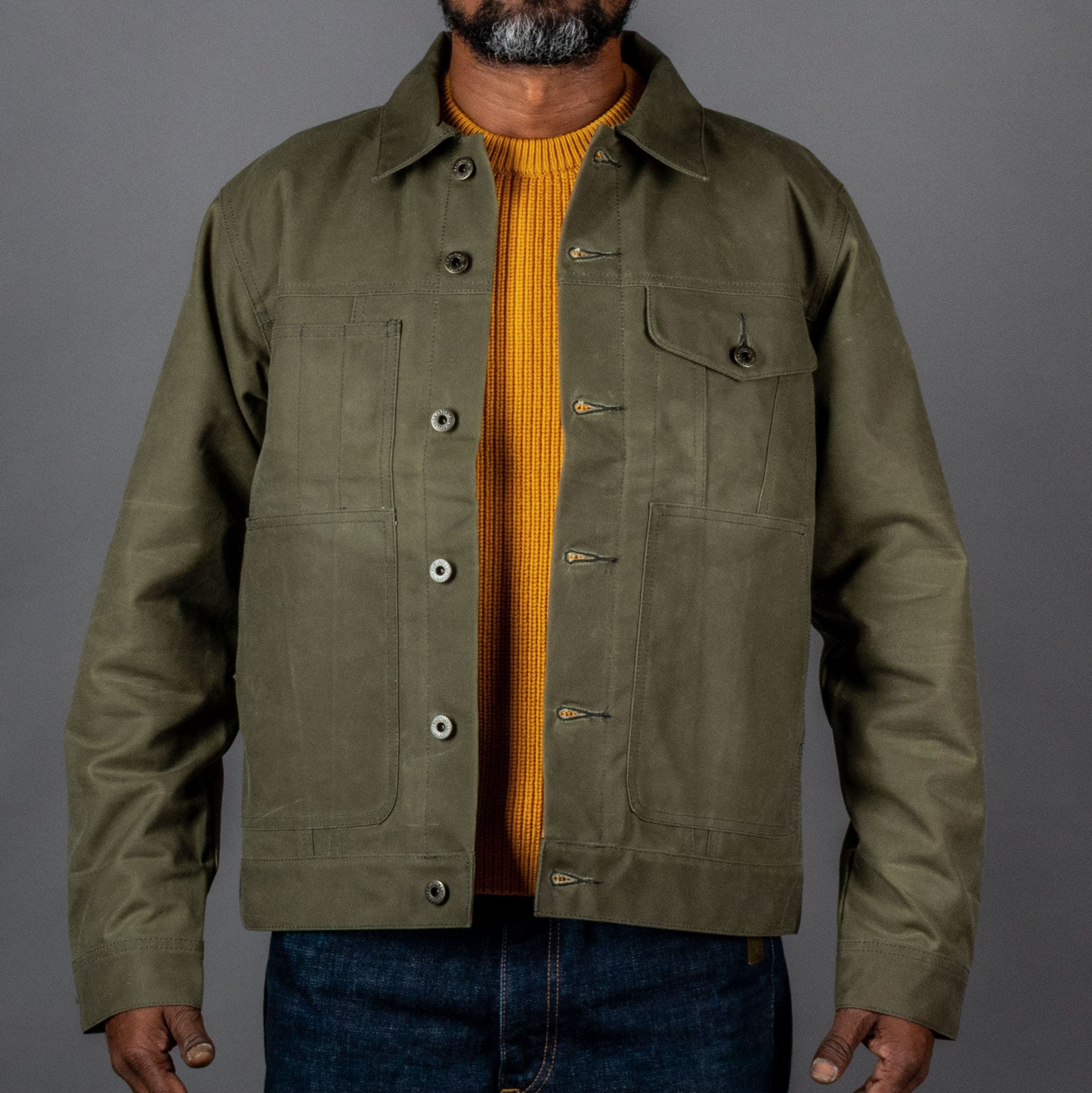 FilsonShort Lined Cruiser Jacket - Military GreenVestesBritish Parts Luzern