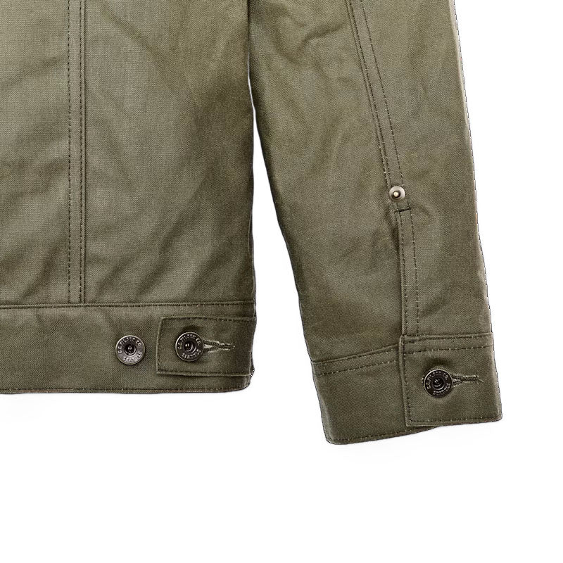 FilsonShort Lined Cruiser Jacket - Military GreenVestesBritish Parts Luzern