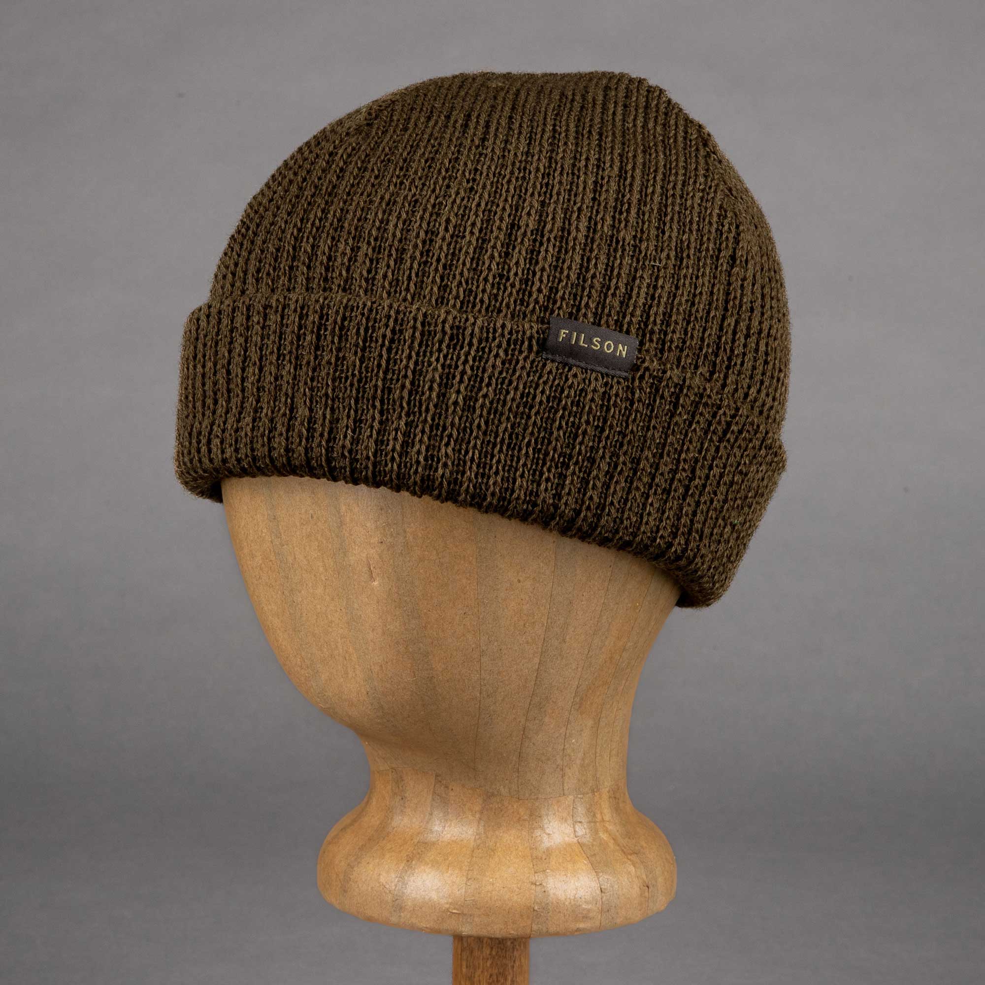 FilsonWatch Cap Otter GreenCasquetteBritish Parts Luzern