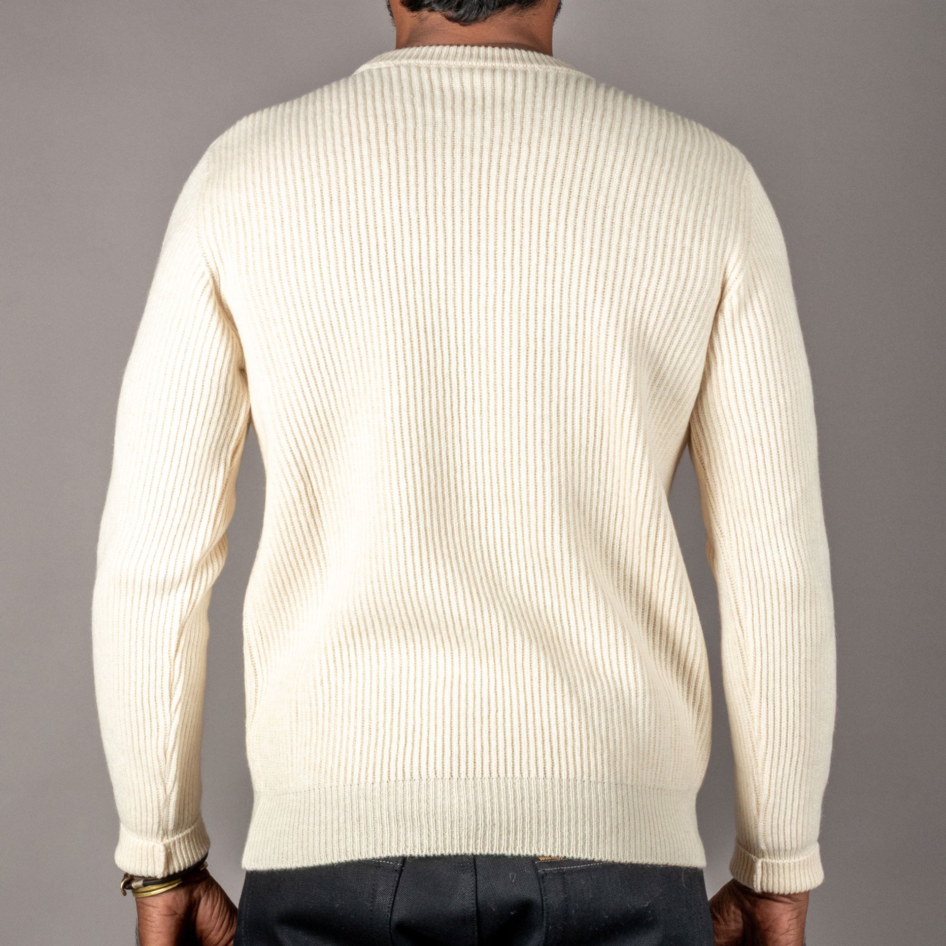 G.R.P.Crewneck CI10 EcruPulloverBritish Parts Luzern