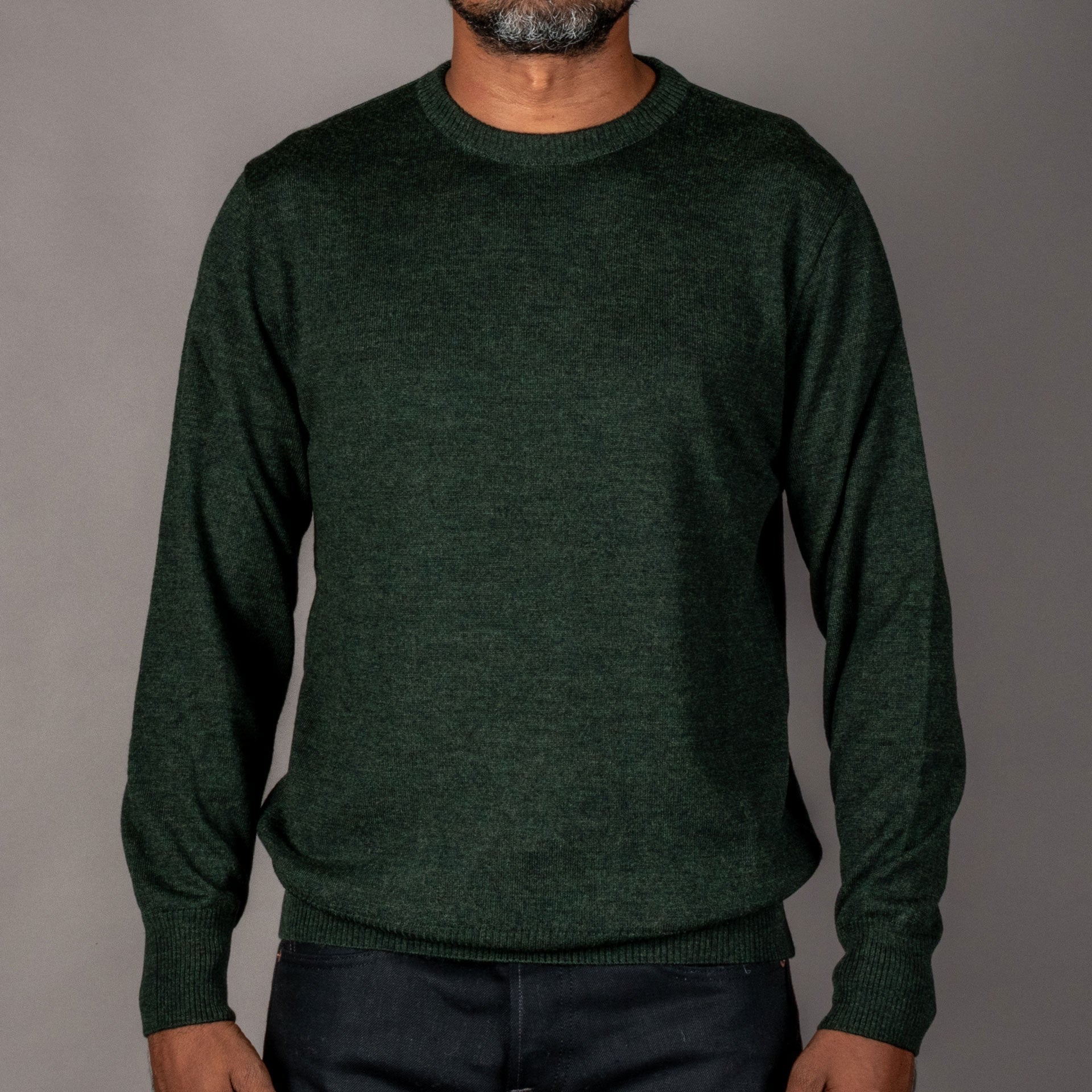 G.R.P.Crewneck TEC1 Dark GreenPulloverBritish Parts Luzern