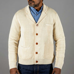 G.R.P.Max 3 Veste en lin EcruVeste en tricotBritish Parts Lucerne