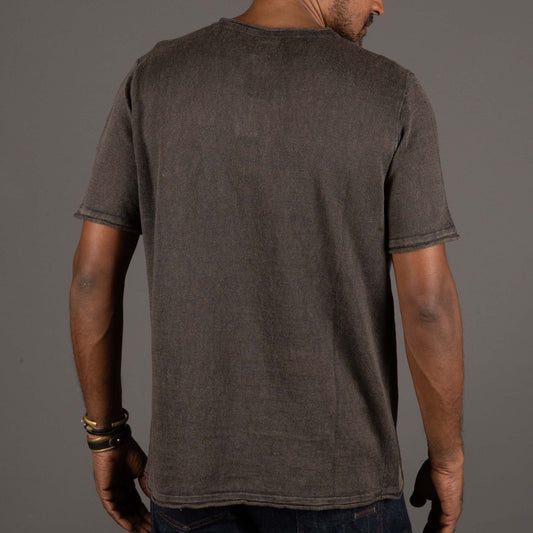 G.R.P.Neo Henley manches courtes CharcoalT-ShirtBritish Parts Luzern
