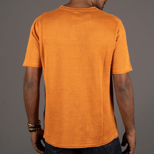 G.R.P.Neo Henley manches courtes OrangeT-shirtBritish Parts Luzern