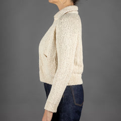 G.R.P.Women Cardigan EcruVeste en tricotBritish Parts Luzern