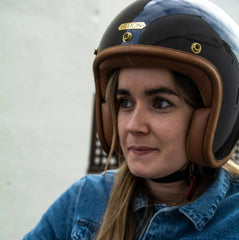 HedonHedonist Casque de moto Macadamia 22.06CasqueBritish Parts Lucerne
