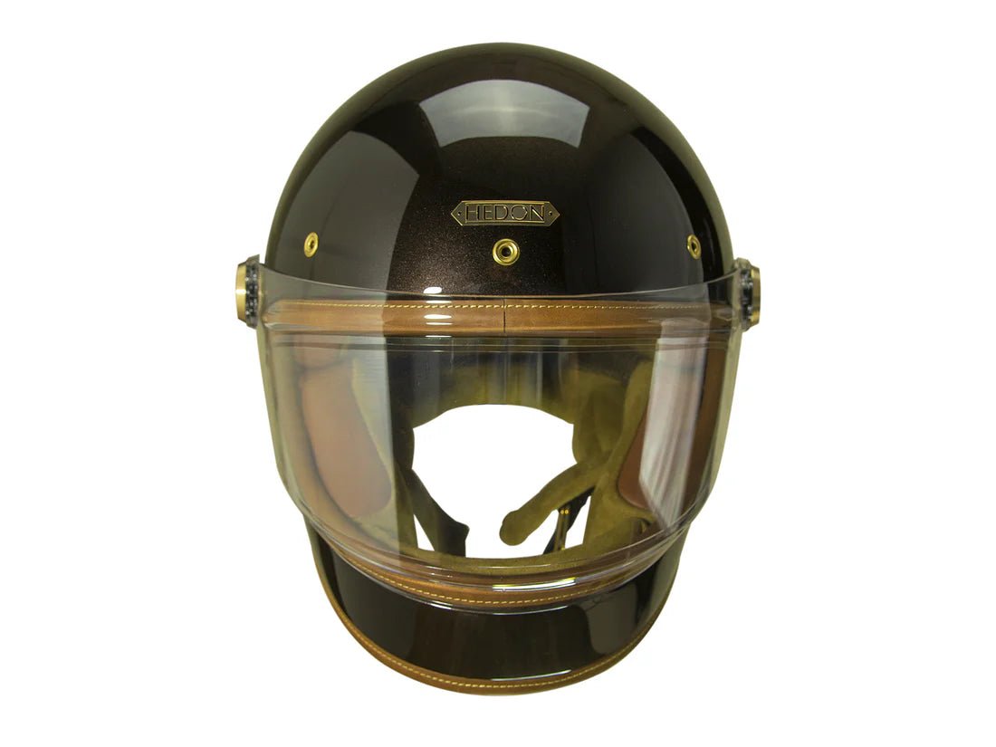 HedonHeroine Racer 2.0 casque moto Macadamia 22.06CasqueBritish Parts Luzern