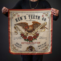 Hen's TeethHen's Teeth Bandana en soieFoulardBritish Parts Lucerne
