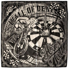 Hen's TeethWall of Death Bandana BlackCollierBritish Parts Luzern