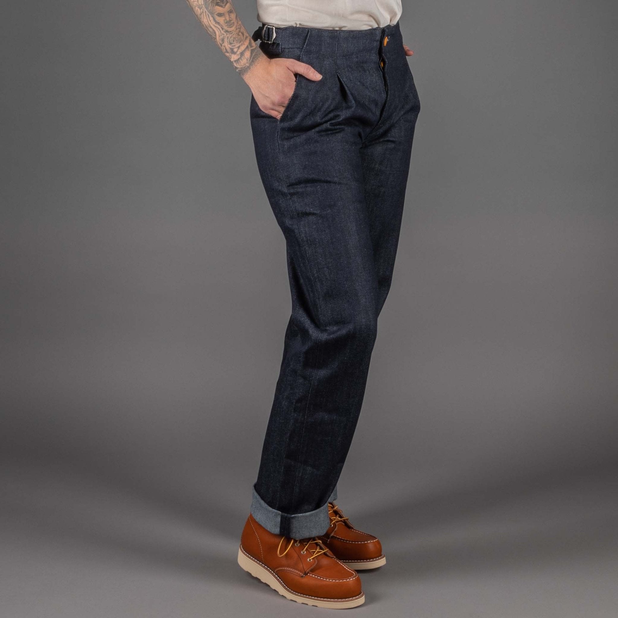 Hen's TeethWomens Denim Pant RawJeans pour femmesBritish Parts Luzern