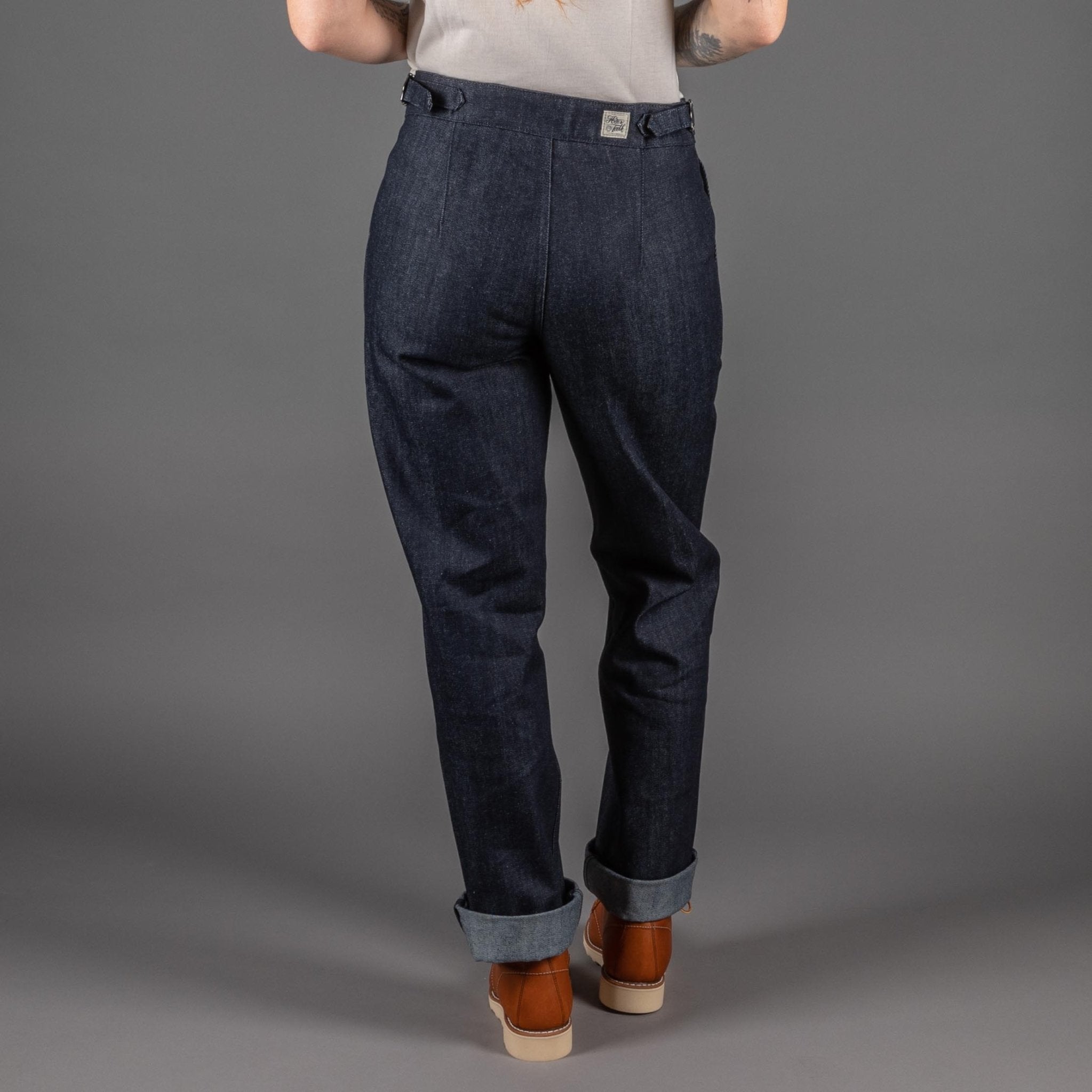 Hen's TeethWomens Denim Pant RawJeans pour femmesBritish Parts Luzern