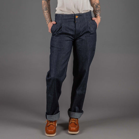 Hen's TeethWomens Denim Pant RawJeans pour femmesBritish Parts Luzern