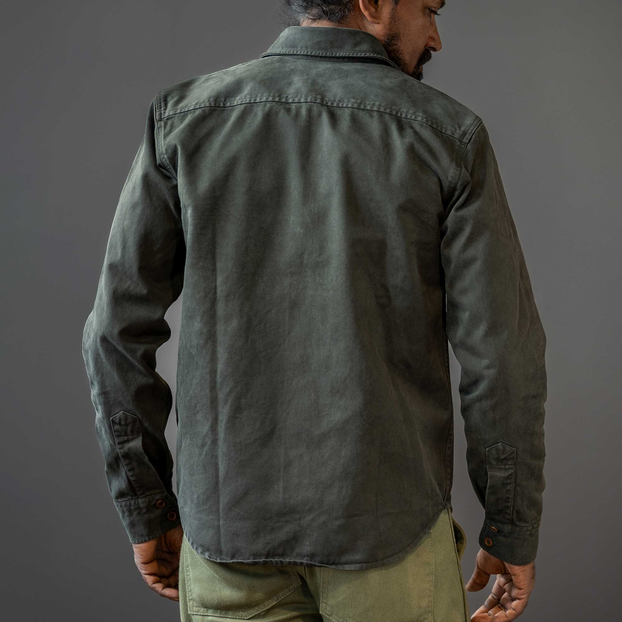 IndigoferaAlamo Chemise Greek Pitch (vert foncé)ChemiseBritish Parts Lucerne