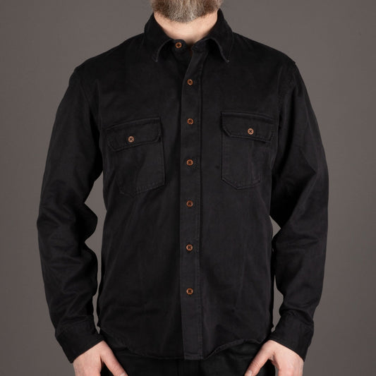 IndigoferaAlamo Chemise Marshall BlackChemiseBritish Parts Luzern