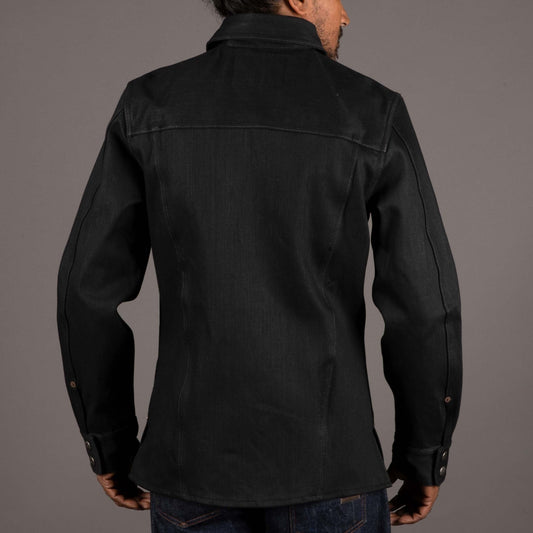 IndigoferaCopeland Survêtement en denim selvedge en Gunpowder BlackSurvêtementBritish Parts Luzern