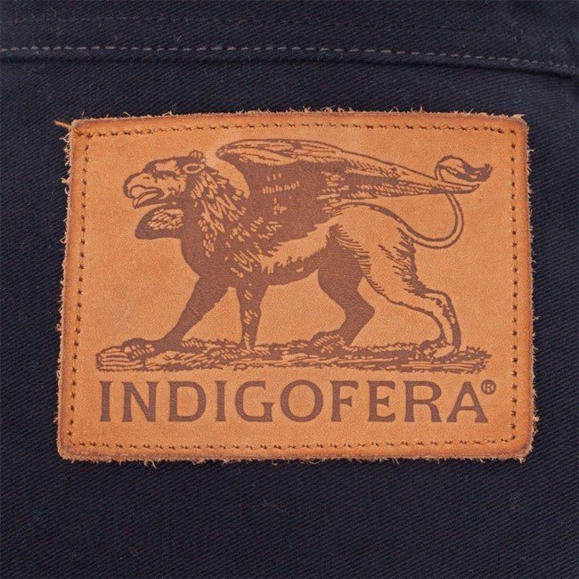 IndigoferaCopeland Survêtement en denim selvedge en Gunpowder BlackSurvêtementBritish Parts Luzern