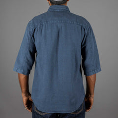 IndigoferaDelray Chemise Linen Mood IndigoChemiseBritish Parts Lucerne