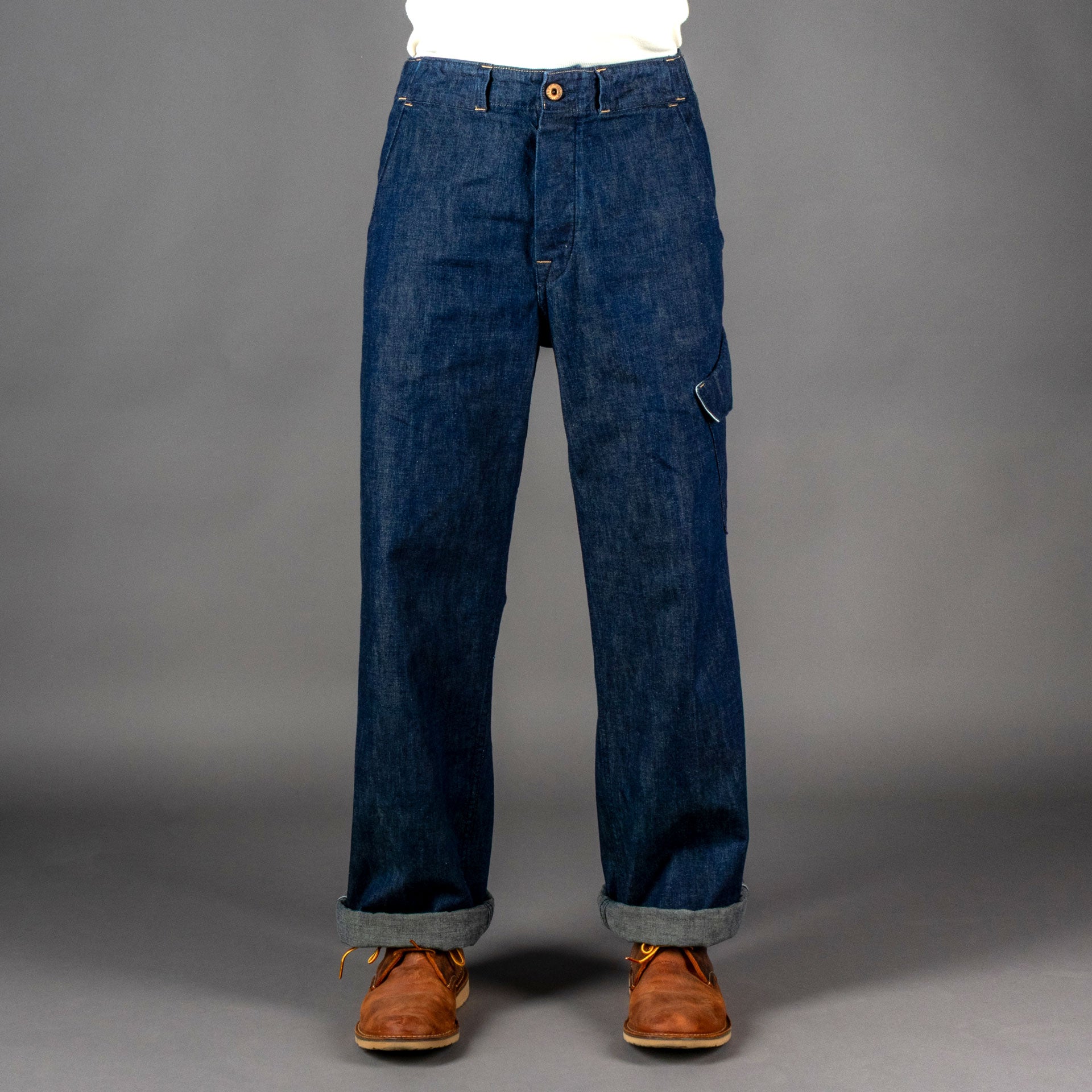 IndigoferaDunton Jeans 40's Navy DenimPantalonsBritish Parts Lucerne