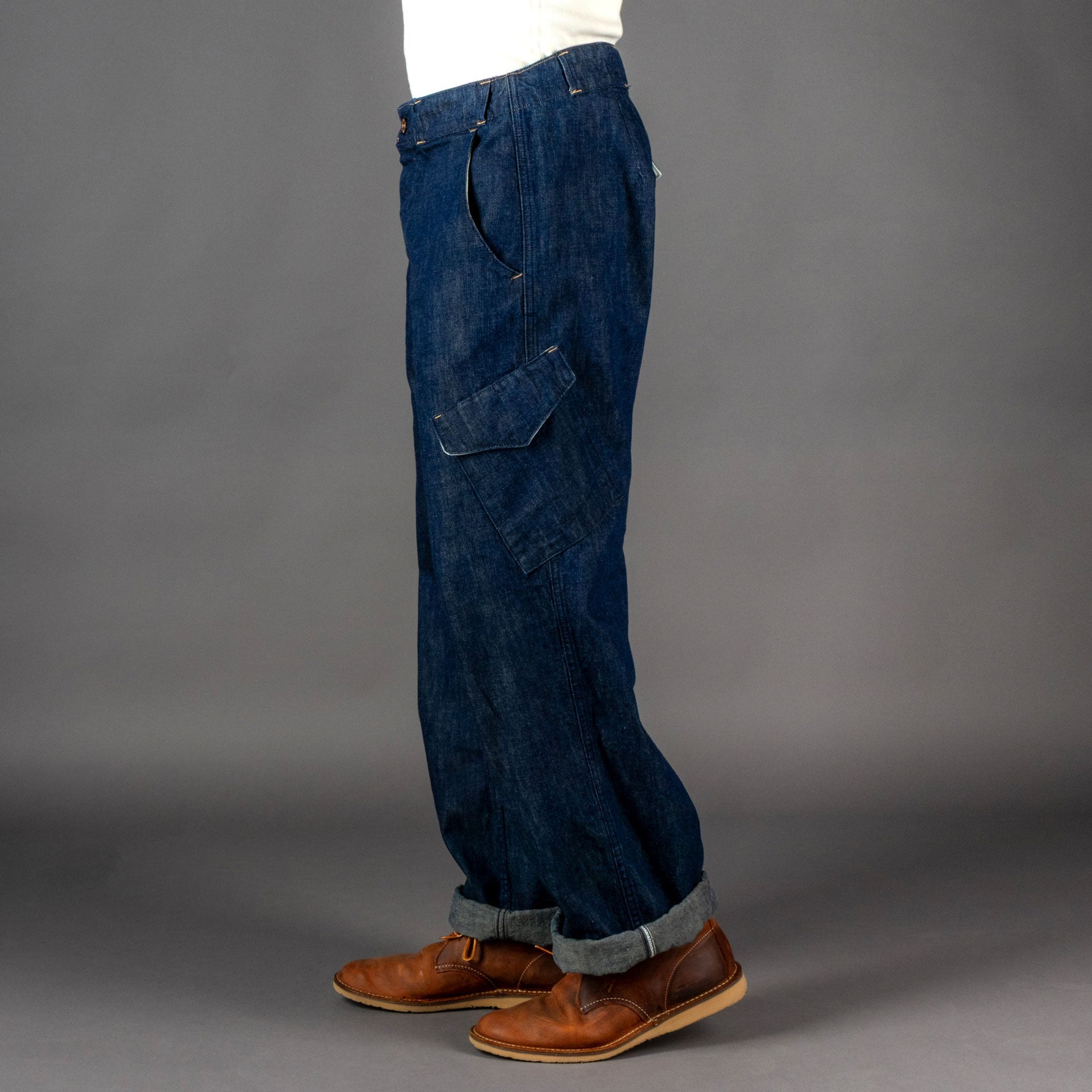 IndigoferaDunton Jeans 40's Navy DenimPantalonsBritish Parts Lucerne