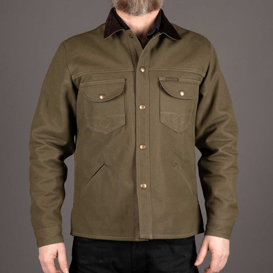 IndigoferaVeste Fargo Rider en Moss GreenVestesBritish Parts Lucerne