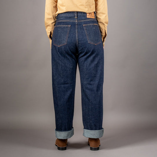 IndigoferaRoslyn Jeans pour femmes Vintage 70s DenimPantalonsBritish Parts Lucerne