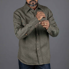 IndigoferaRyman Carson Denim Chemise verteChemiseBritish Parts Luzern