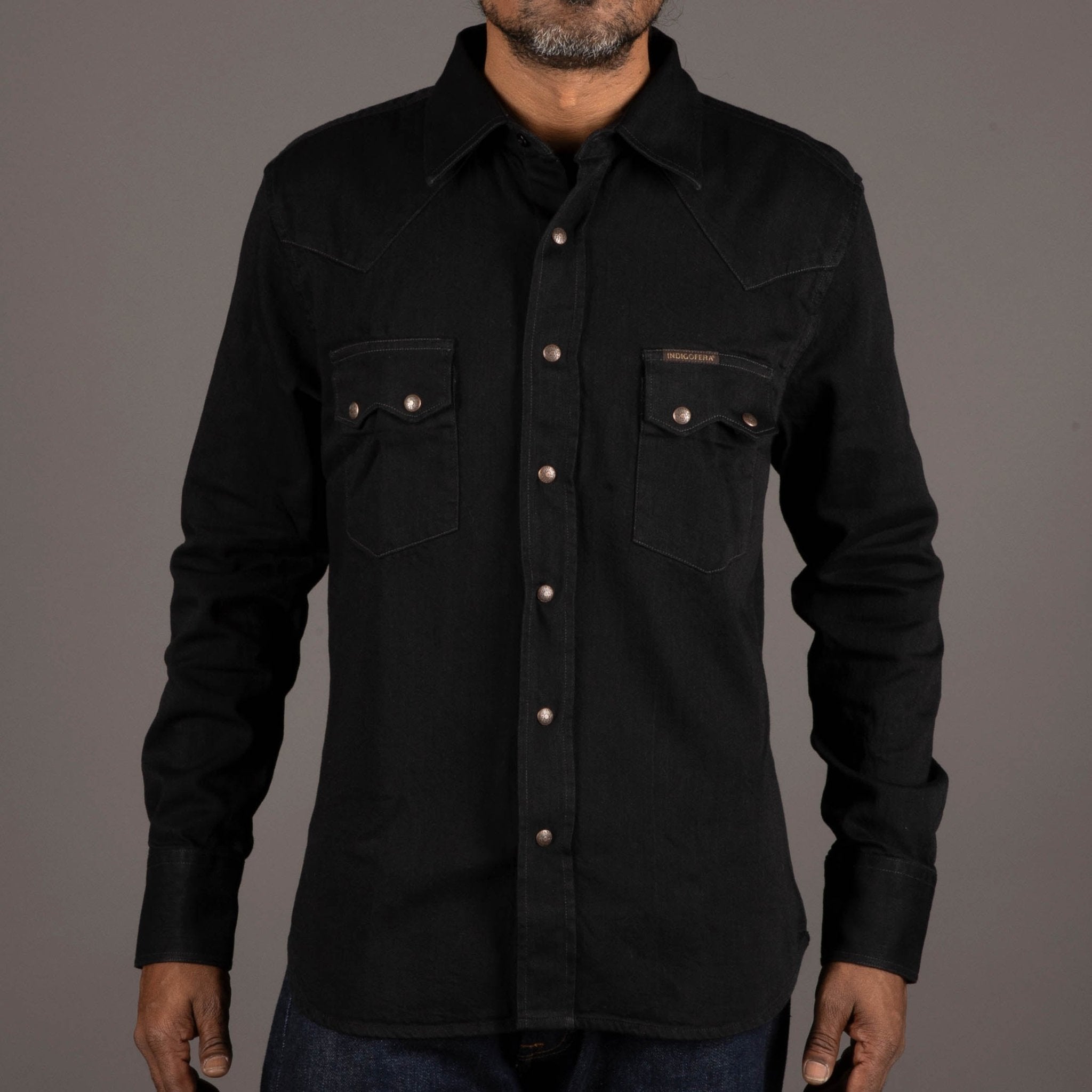 IndigoferaRyman Chemise Peteca BlackChemiseBritish Parts Lucerne