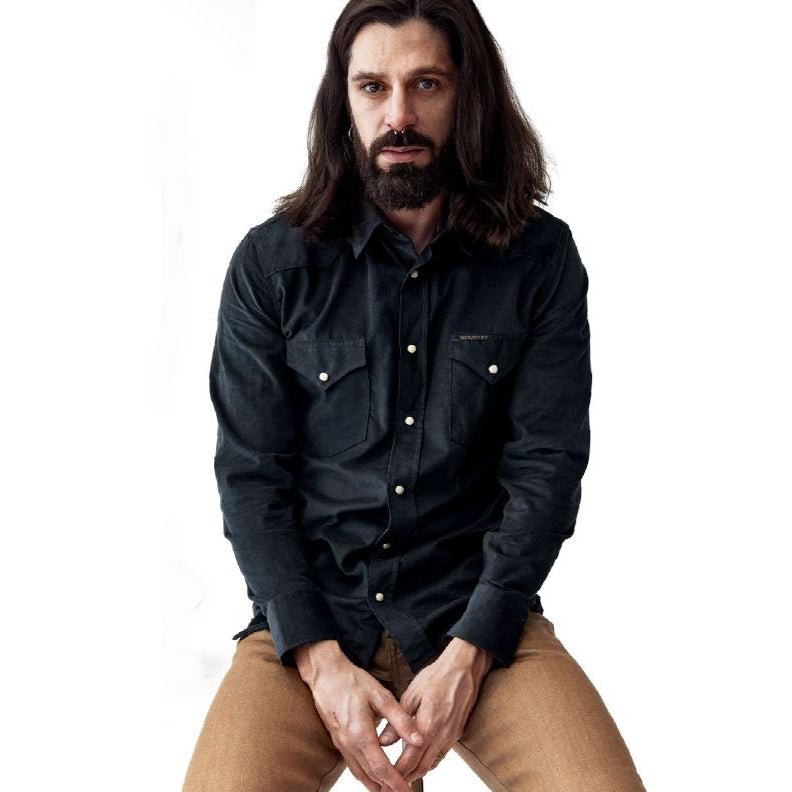 IndigoferaSideras Chemise en velours côtelé PetrolChemiseBritish Parts Lucerne