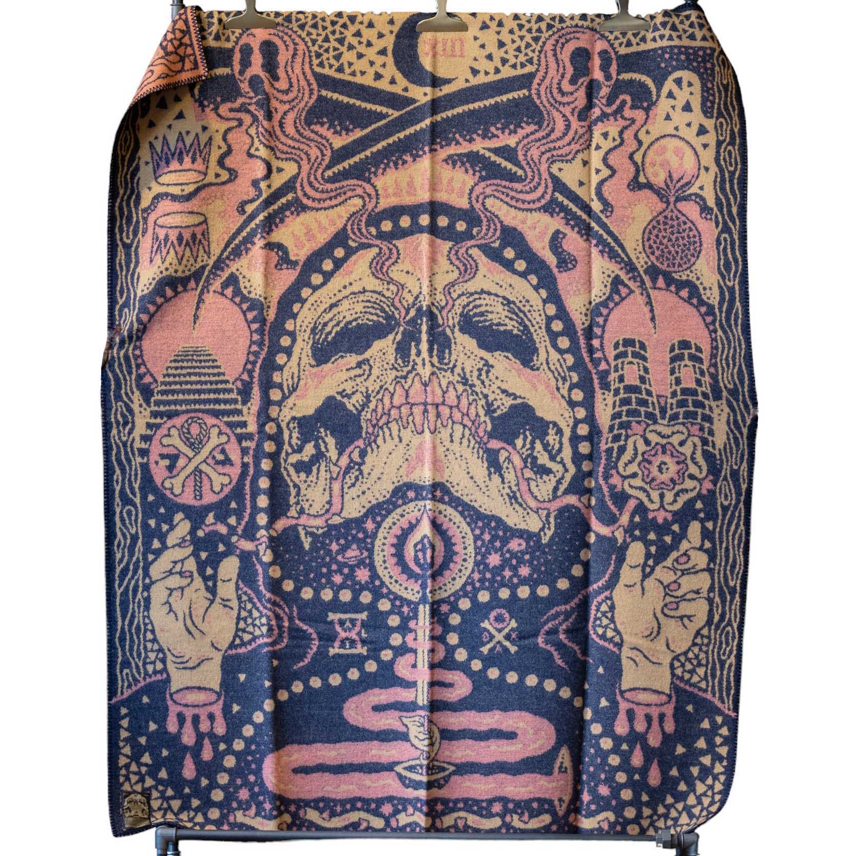 IndigoferaTarot XIII Couverture en laineCouverturesBritish Parts Luzern