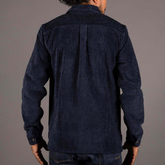 IndigoferaWebster Chemise Dobby Cord bleuChemiseBritish Parts Lucerne