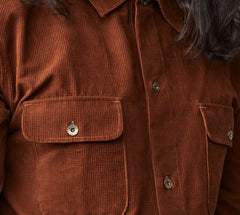 IndigoferaWebster Square Corduroy RustChemiseBritish Parts Lucerne