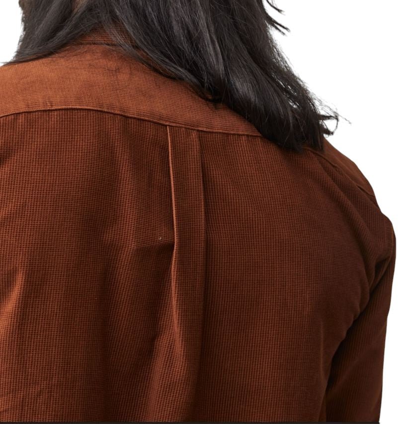 IndigoferaWebster Square Corduroy RustChemiseBritish Parts Lucerne