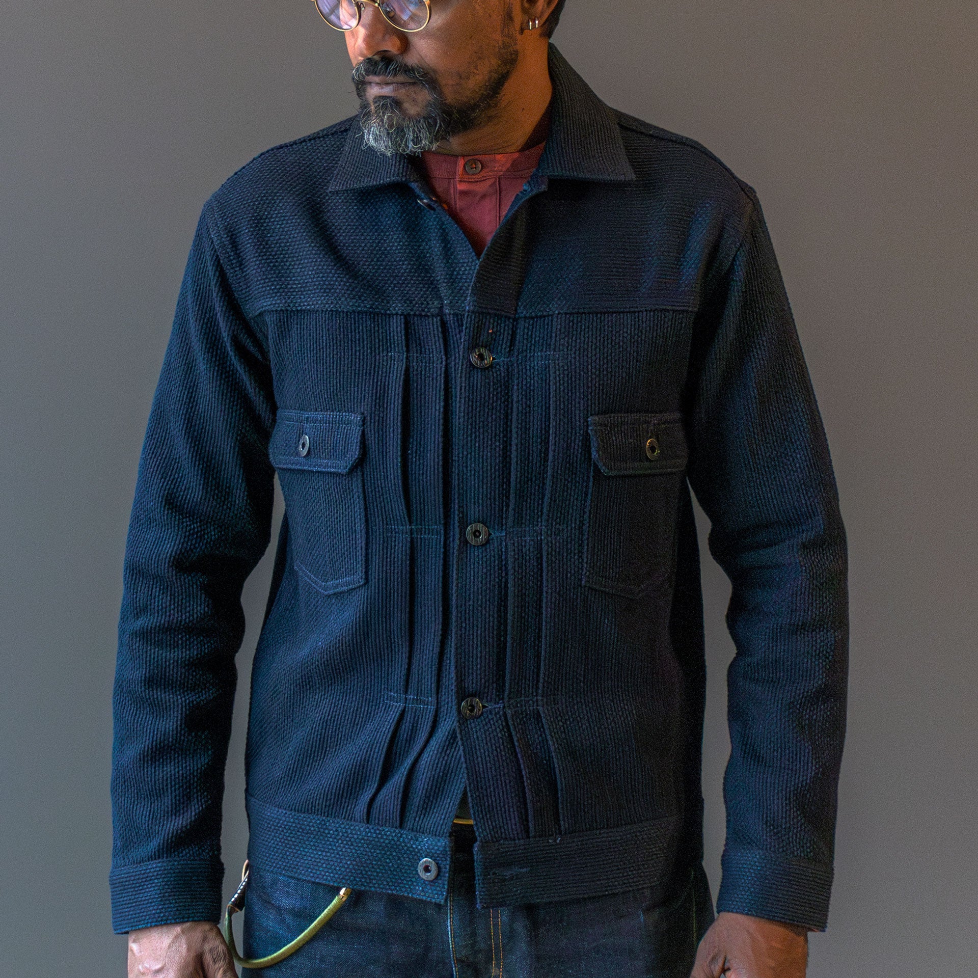 Japan Blue JeansSashiko Type2 JacketChemiseBritish Parts Luzern