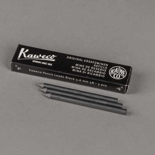 Mine de crayon Kaweco Noir / Box, 5B, SoftEcritureBritish Parts Luzern