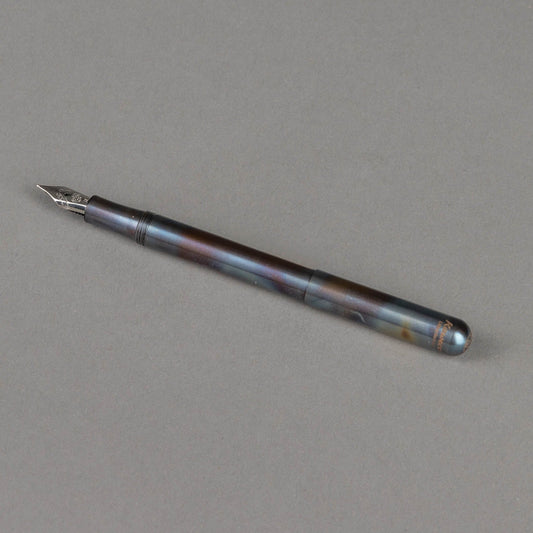 KawecoStylo plume Liliput acier inoxydable FireblueOutils d'écritureBritish Parts Luzern
