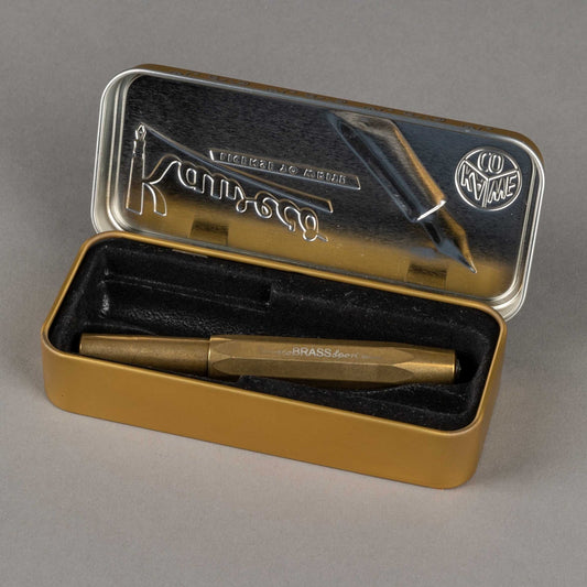 Instruments d'écriture Kaweco Roller Brass Sport en laiton Pièces britanniques Lucerne