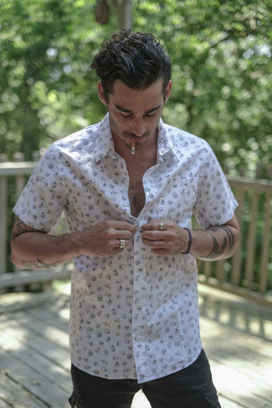 KytoneChemise à manches courtes Bro blancChemiseBritish Parts Lucerne