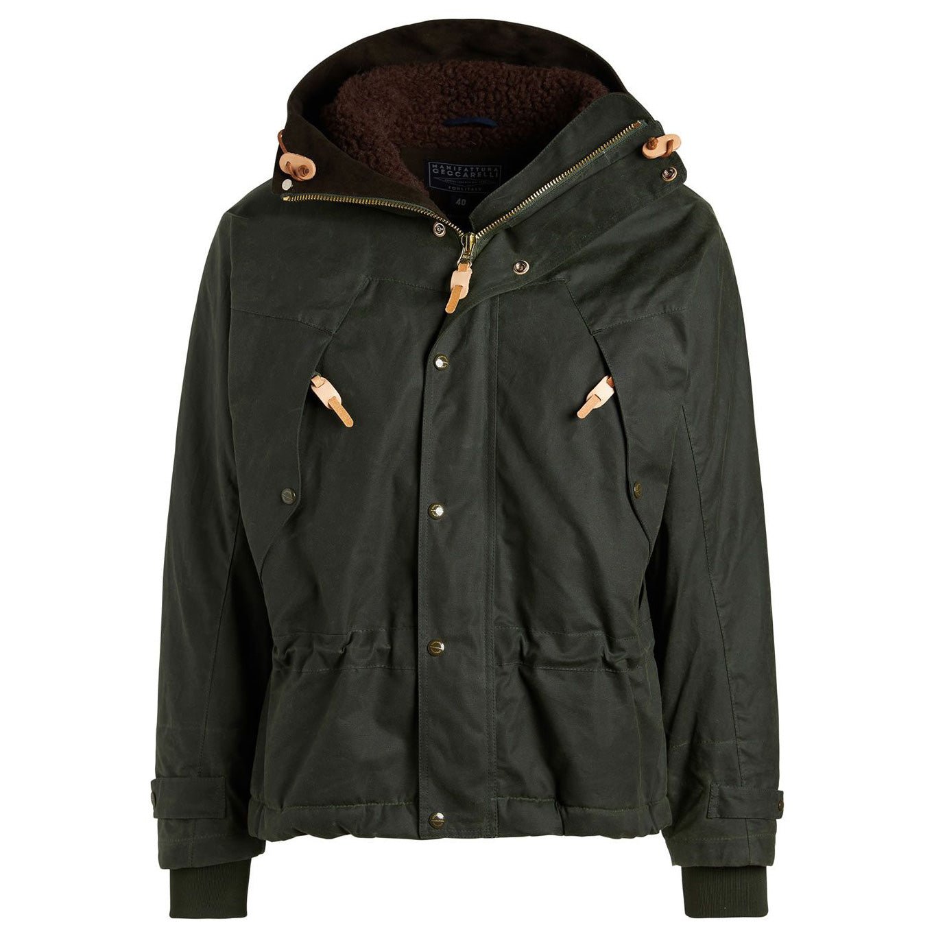 Manifattura CeccarelliMountain Jacket 7003 - WX Dark Green (Fleece Lining)VestesBritish Parts Luzern
