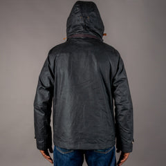 Manifattura CeccarelliVeste de trekking en wax noirVestesBritish Parts Lucerne