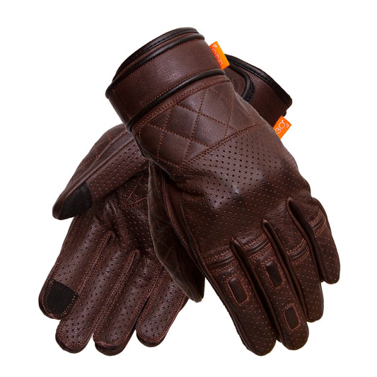 Gants de moto MerlinClanstone D3O marronGantsBritish Parts Luzern